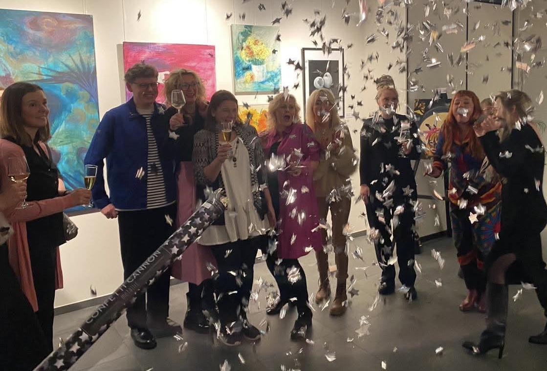 Vinegreti kunstnikud avaüritusel
